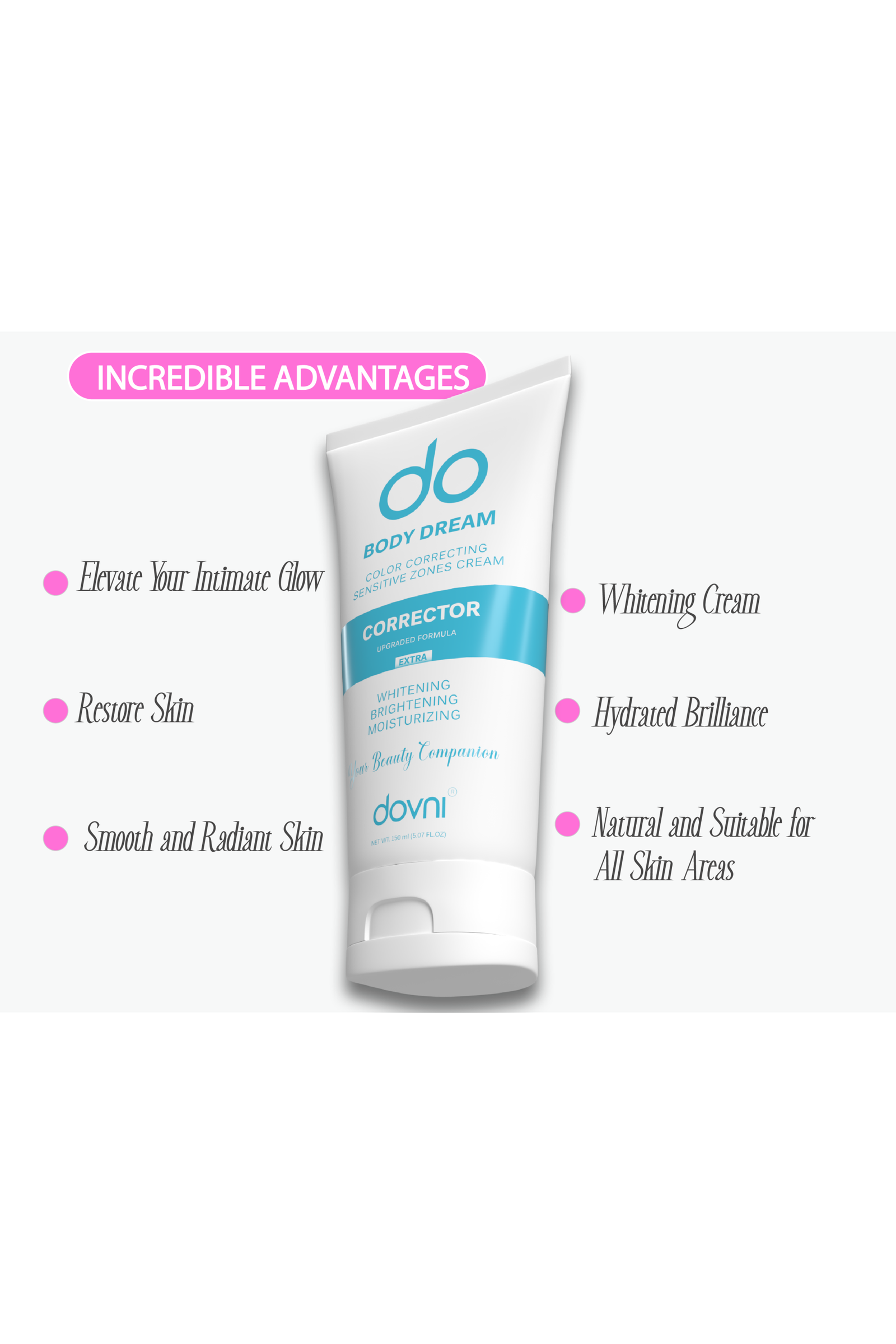 Dark Spot Remover Cream | Fade Hyperpigmentation & Even Skin Tone | Dovni