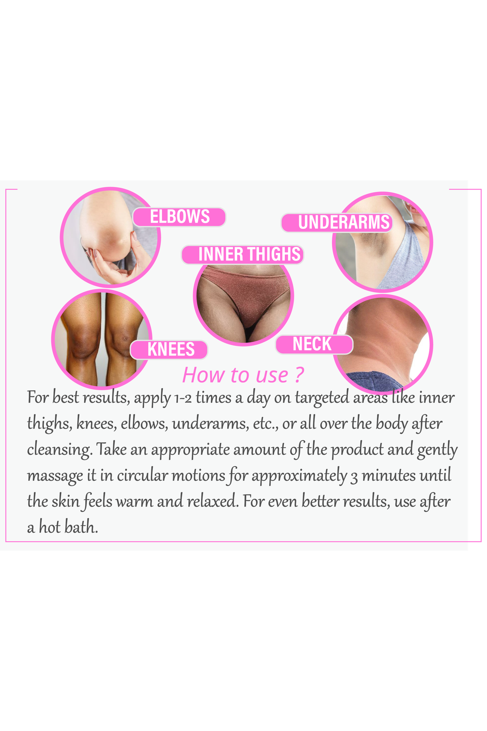 Creme gegen dunkle Flecken Hautaufheller | Dovni